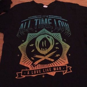 2014 all time low love like war shirt